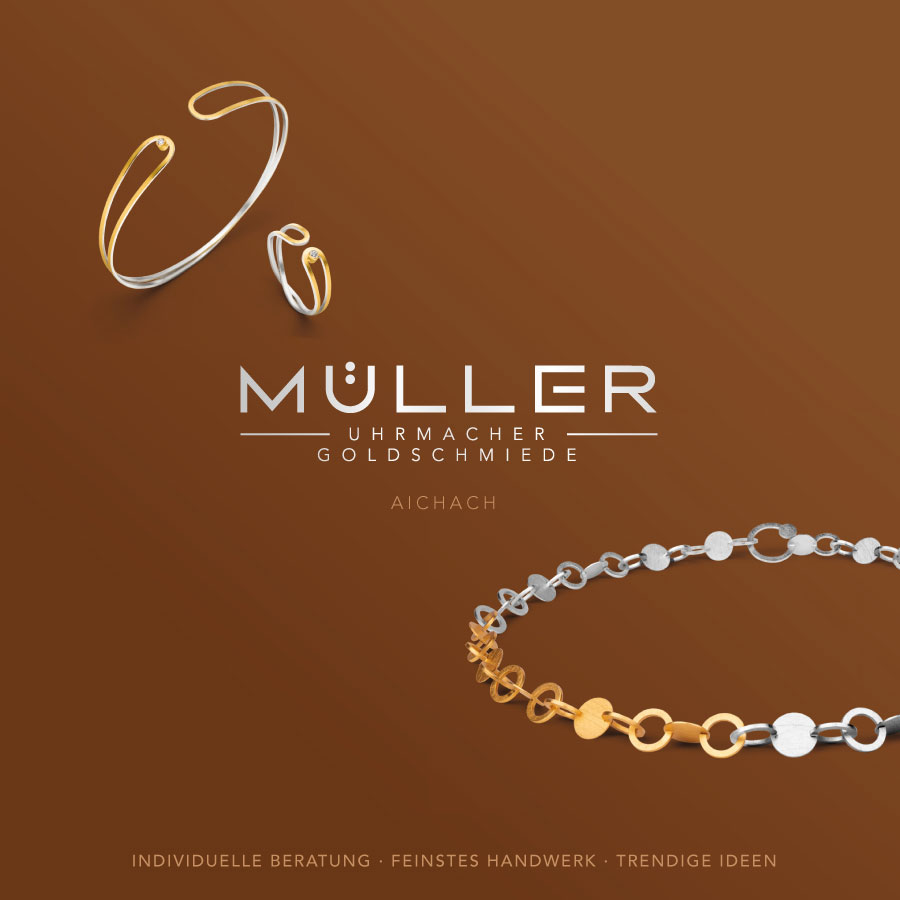 Geschenkideen 2024 von Müller Schmuck, Aichach: Armreif, Collier, Ring